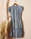 French Blue Cotton Dress: Alternate View #5