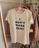 Ban.do Don't Work Here Tee: Alternate View #1
