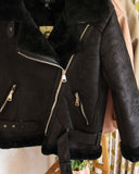 Suede Shearling Coat: Alternate View #2