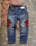 Levi's Patch Jeans: Alternate View #1
