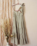 Sage Organic Cotton Dress: Alternate View #1