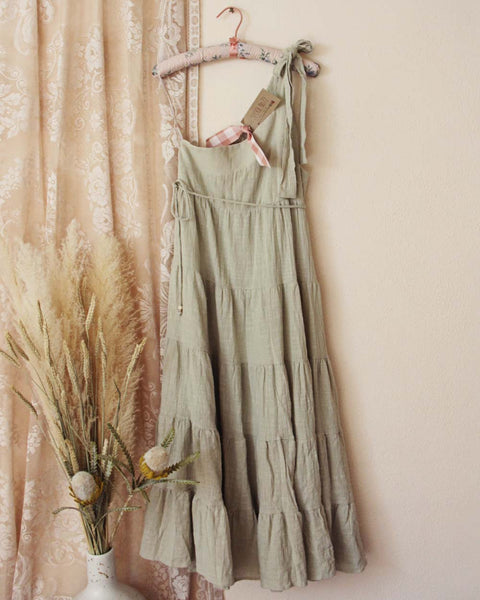 Sage Organic Cotton Dress: Featured Product Image