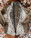 Cozy Tribal Jacket: Alternate View #2