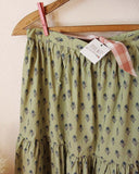 Block Print Maxi Skirt: Alternate View #3