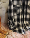 Boyfriend's Barn Shirt in Black: Alternate View #3