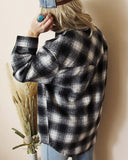Boyfriend's Barn Shirt in Black: Alternate View #6