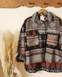 Bozeman Cozy Jacket in Rust: Alternate View #2