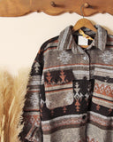 Bozeman Cozy Jacket in Rust: Alternate View #5