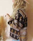 Bozeman Cozy Jacket in Wheat: Alternate View #3