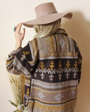 Bozeman Cozy Jacket in Wheat: Alternate View #4