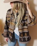 Bozeman Cozy Jacket in Wheat: Alternate View #6