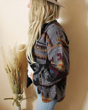 Bozeman Cozy Jacket in Smoke: Alternate View #3