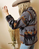 Bozeman Cozy Jacket in Smoke: Alternate View #5