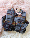 Bozeman Cozy Jacket in Smoke: Alternate View #1