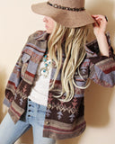 Bozeman Cozy Jacket in West Sky: Alternate View #2