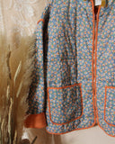 Cottage Floral Quilt Jacket: Alternate View #6