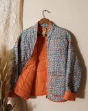 Cottage Floral Quilt Jacket: Alternate View #7