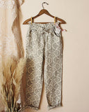 French Cotton Pants: Alternate View #1