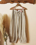 Stripey Cotton Pants: Alternate View #1