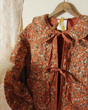 Lovie Quilted Jacket in Rust: Alternate View #3