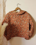 Lovie Quilted Jacket in Rust: Alternate View #5