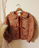 Lovie Quilted Jacket in Rust: Alternate View #1