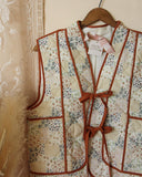 Goldie Quilted Floral Vest: Alternate View #2