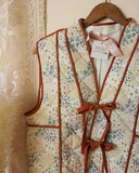 Goldie Quilted Floral Vest: Alternate View #4