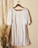 French Cotton Dress: Alternate View #3