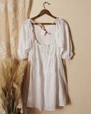 French Cotton Dress: Alternate View #4