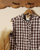 Gingham & Ruffles Vest: Alternate View #5