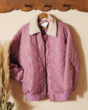 Lavender Quilted Jacket: Alternate View #2