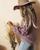 Lilac Fields Sweater: Alternate View #1