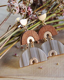 Modern Earrings: Alternate View #2