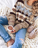 Nordic Knots Sweater: Alternate View #1