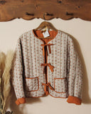 Orange Berry Quilt Coat: Alternate View #5