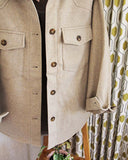 Oat & Sage Shirt Jacket: Alternate View #3
