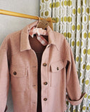Pink Sage Shirt Jacket: Alternate View #2