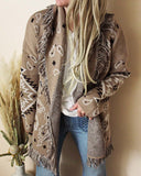 Paisley Blanket Sweater in Sand: Alternate View #7