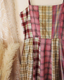 Sweet Plaid Maxi Dress: Alternate View #5
