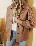 Ranch Girl Coat in Sand: Alternate View #3