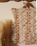 Russet Quilted Vest in Pink: Alternate View #8