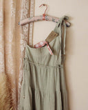 Sage Organic Cotton Dress: Alternate View #2