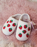 Snowy Strawberry Slippers: Alternate View #4