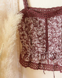 Straw Flower Lace Top: Alternate View #3