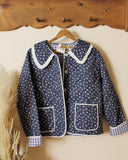 Gingham Cottage Quilt Coat: Alternate View #1