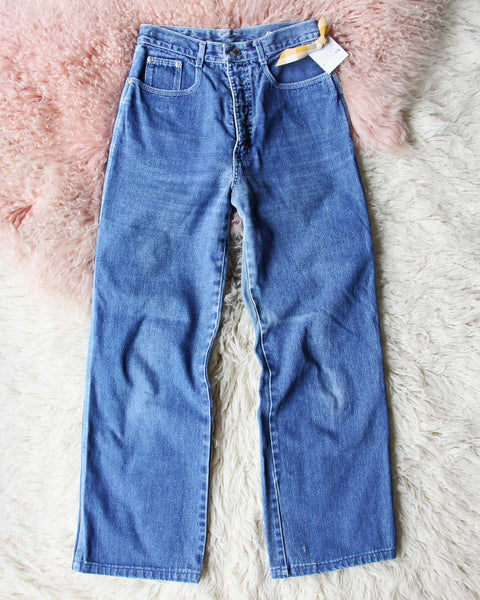 Vintage Brittania High Rise Jeans: Featured Product Image