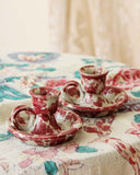 Vintage Cottage Candlestick Holders: Alternate View #1