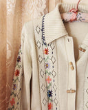 Vintage Fleur Toggle Sweater: Alternate View #3