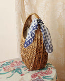 Vintage French Market Bag: Alternate View #2